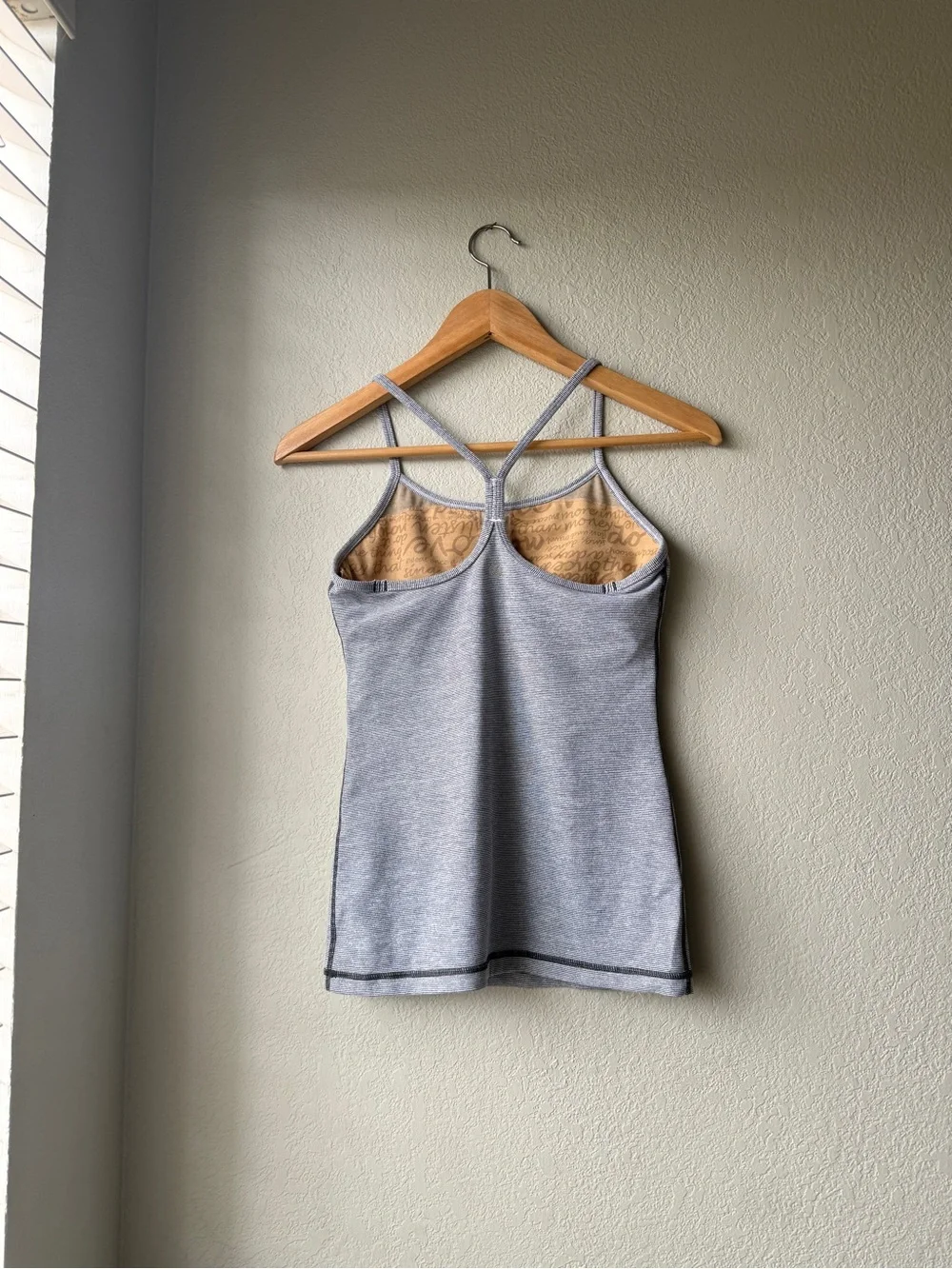 Lululemon Power Y Striped Tank